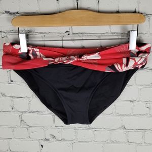 SEAFOLLY | floral swim bathing suit bikini bottoms